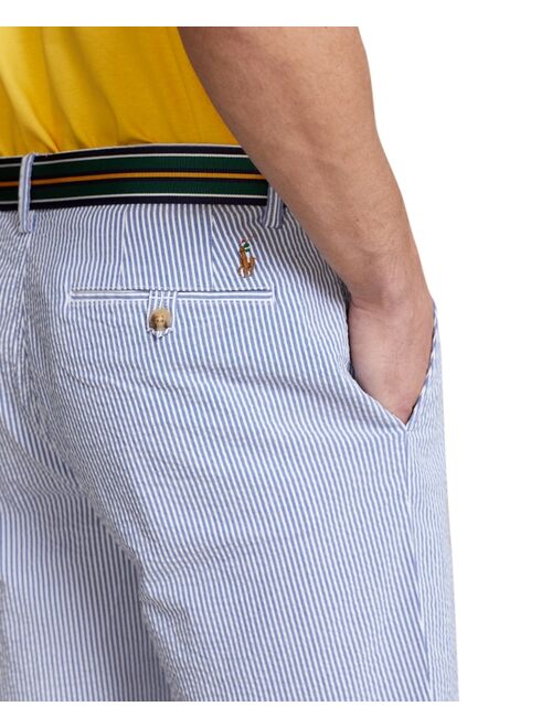 Polo Ralph Lauren Men's 9-1/4-Inch Stretch Classic-Fit Seersucker Shorts