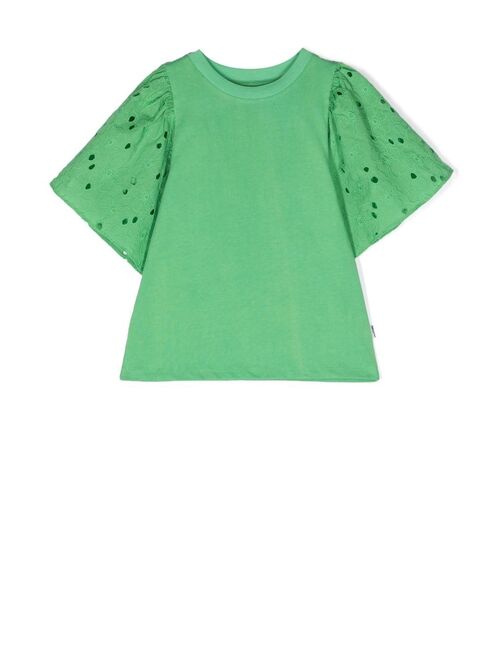 Molo embroidered cotton T-shirt