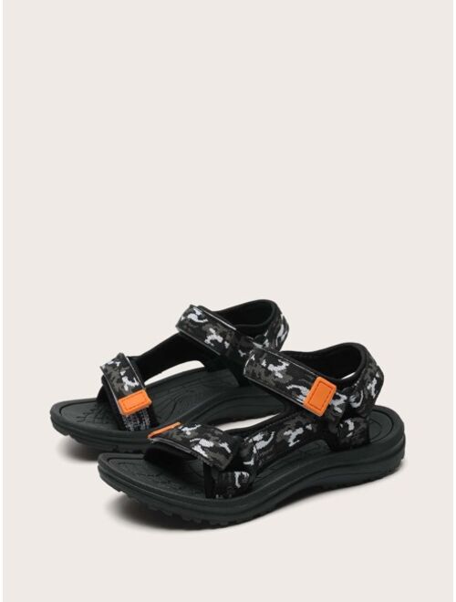 Xiemo Shoes Boys Camo Pattern Sport Sandals