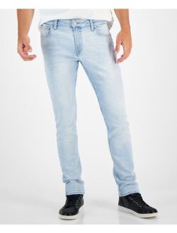 Men's Slim-Fit Light-Wash Jeans