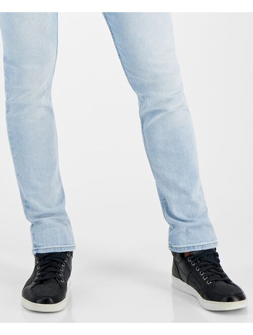GUESS Men's Slim-Fit Light-Wash Jeans