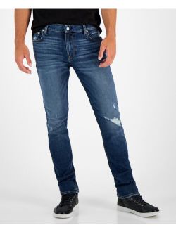 Men's Slim-Fit Destroyed Jeans