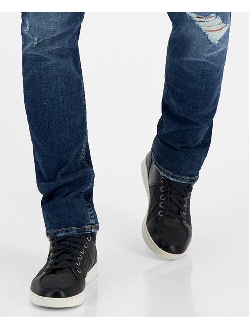GUESS Men's Slim-Fit Destroyed Jeans