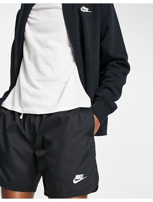 Nike Sport Essentials lined woven shorts in black