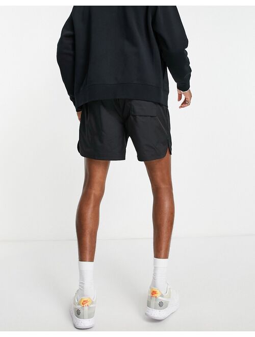 Nike Sport Essentials lined woven shorts in black