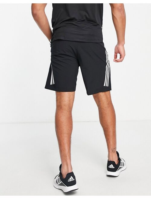 adidas performance adidas Training Icons woven shorts in black