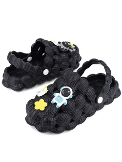 Flyswiso Kids Bubble Slides Boys Girls Bubble Shoes Clogs with Charms Funny Massage Golf Ball Shoes Beach Sandals House Slipper