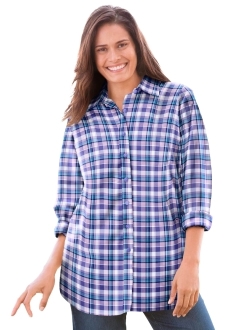 Women's Plus Size Perfect Long Sleeve Shirt