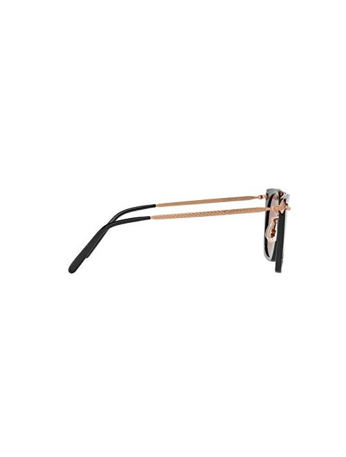 Oliver Peoples OV5370S - 1005E4 Sunglasses BLACK w/ BRUGUNDY GOLD MIRROR Lens 50mm