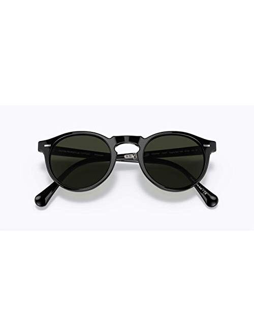Oliver Peoples OV5456SU - 1005P1 Sunglasses GREGORY PECK 1962 BLACK w/ G-15 POLAR 47mm