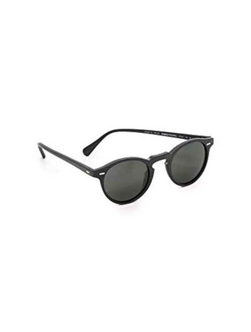 Oliver Peoples Eyewear Men's Gregory Peck Polarized Sunglasses