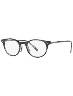 OV5383 - 1661 Eyewear Frame ELYO CHARCOAL TORTOISE W/ DEMO LENS 46MM