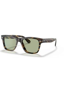 0OV5393SF Oliver Sun-F 100352 Cocobolo/Green Wash Men's Sunglasses