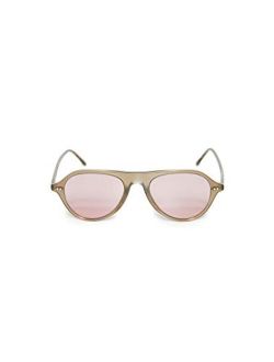 Eyewear Men's Emet Sunglasses, Dusty Olive/Pink Wash Gradient, One Size