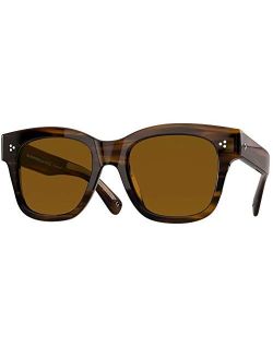 MELERY OV 5442SU Bark/Brown 54/20/145 unisex Sunglasses