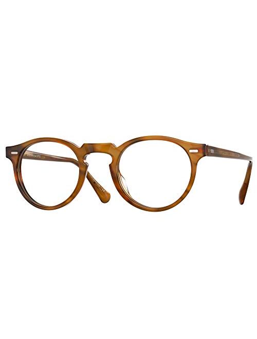 Oliver Peoples 5186 Men's Gregory Peck Raintree Oval 45mm Eyeglasses, 45/23/150