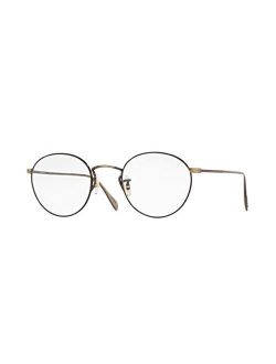 New OV 1186 COLERIDGE 5296 NEW ANTIQUE GOLD/BLACK Eyeglasses