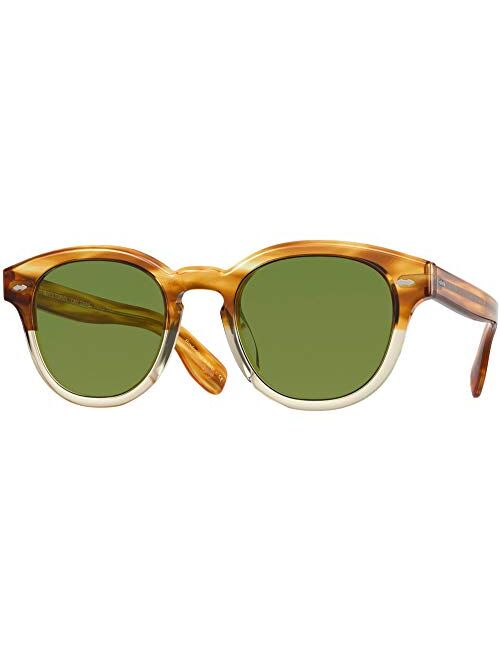 Oliver Peoples CARY GRANT SUN OV 5413SU Honey Vsb/Green C 50/22/145 unisex Sunglasses