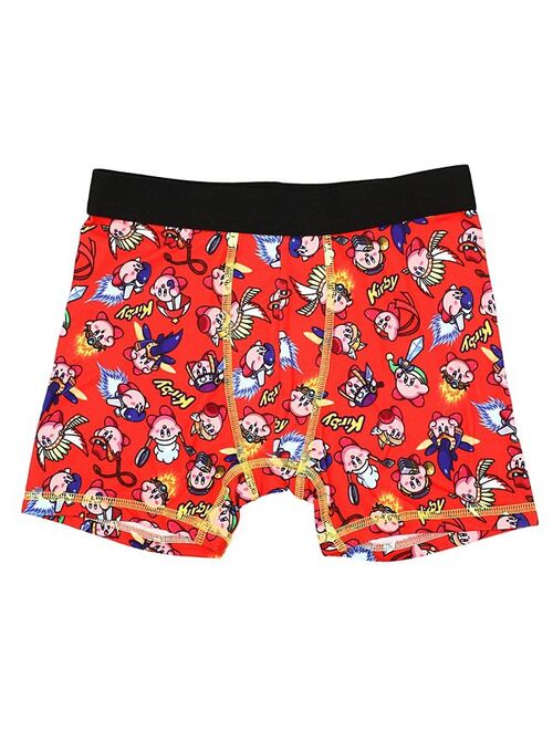 Licensed Character Boys 4-10 5-Pack Kirby Boxer Briefs