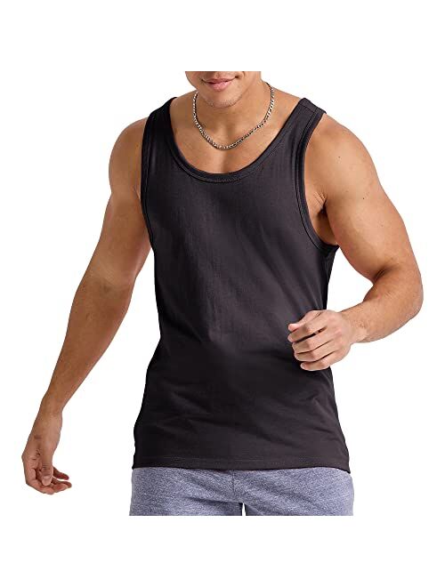 Hanes Originals Top, 100% Cotton Men, Sleeveless Tank Shirt