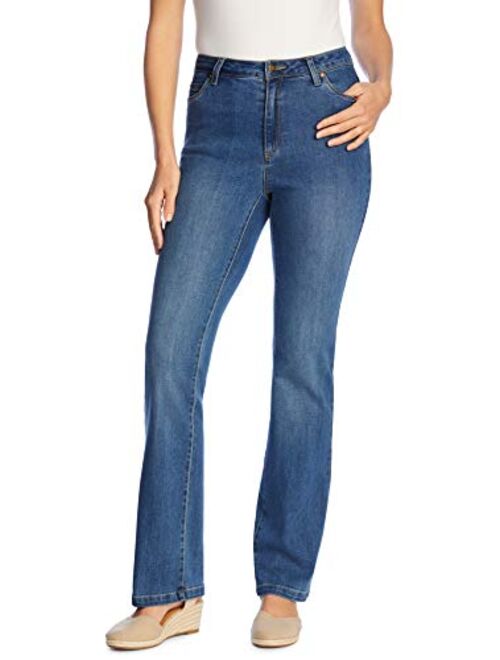 Woman Within Women's Plus Size Premium Bootcut Jean