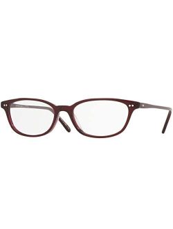 OV5398U - 1673 Eyeglass Frame ELISABEL DEEP BURGUNDY w/DEMO LENS 51mm
