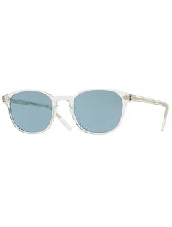 OV5219S Fairmont Sunglasses 1101/56 Translucent / Cobalto Blue 49