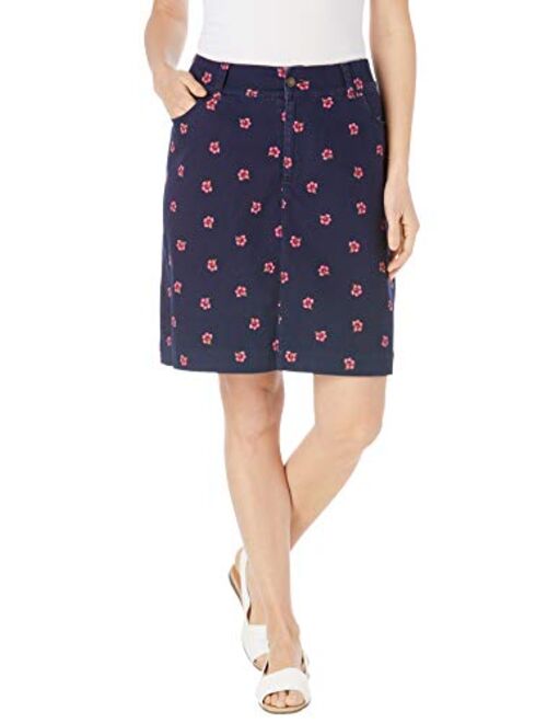 Woman Within Women's Plus Size Freedom Waist Skort