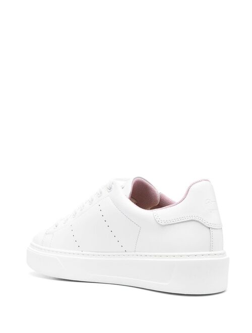 Woolrich perforated-embellishment leather sneakers