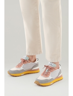 Woolrich colour-block panelled sneakers
