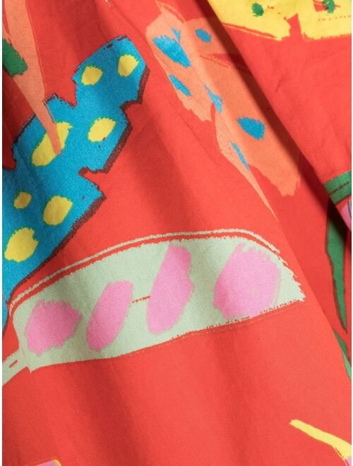 Stella McCartney Kids graphic-print cotton dress