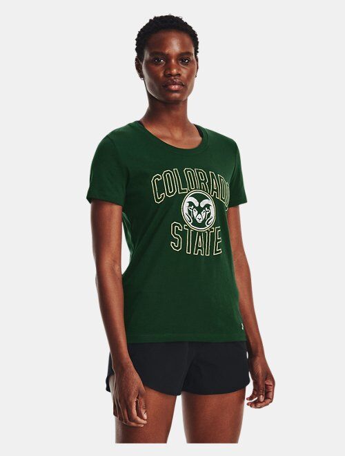 Under Armour Women's UA Performance Cotton Collegiate T-Shirt