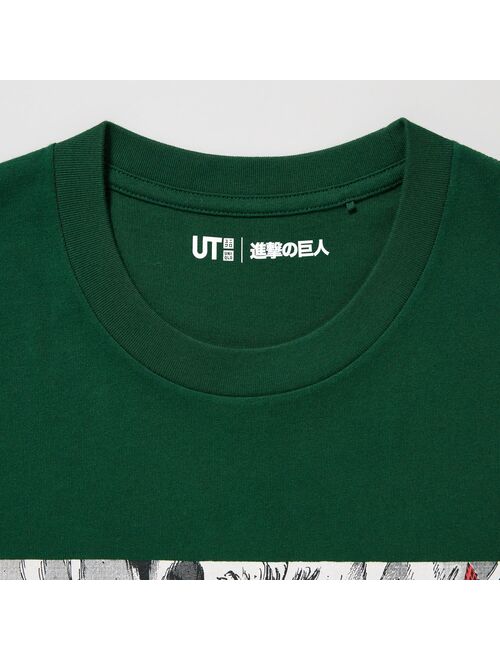 Uniqlo Attack on Titan UT (Short-Sleeve Graphic T-Shirt) (Eren Transforms into a Titan)