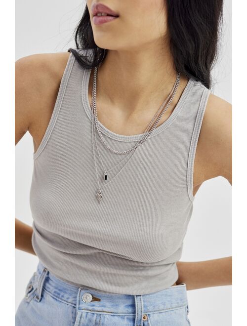 Urban Outfitters Snake Charm Layering Necklace