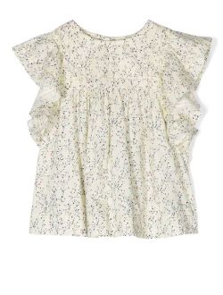 Celene floral-print blouse