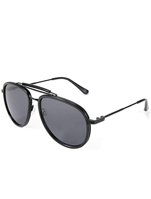 FEISEDY Classic Polarized Aviator Sunglasses Men Women Metal Frame B2700