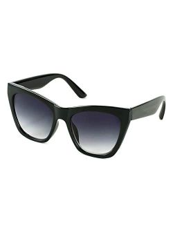 Vintage Thick Cat Eye Square Sunglasses for WOMEN Fashion Cateye Sunglasses Women B9016