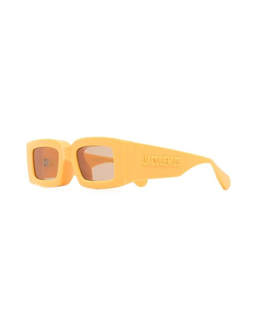 Jacquemus Tupi square-frame sunglasses