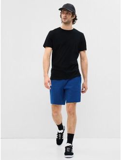 GapFit Tech Cotton Solid Elastic Waist Shorts