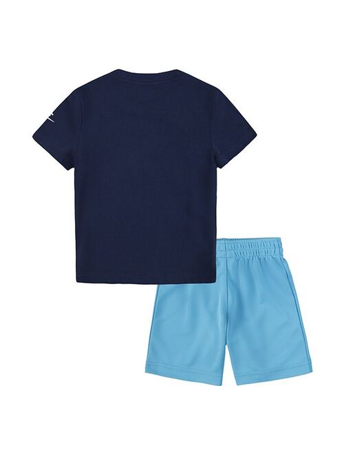 Toddler Boy Nike Sportswear Split Futura Tee & Shorts Set
