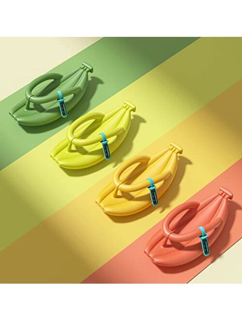 Epsion Unisex Cute Banana Shape Slippes Women Men Thick Sole Home Pillow Slipper Non-Slip Quick Drying Message Shower Bathroom Sandals Cloud Shoes