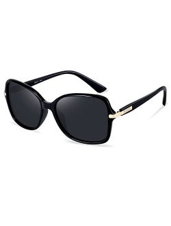 Vintage Square Polarized Sunglasses Trendy Cateye Ladies Oval Elegant Sun Glasses for Women Men B2760