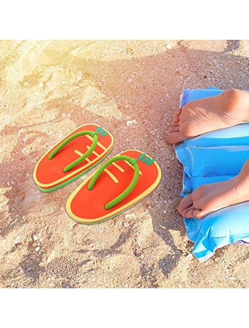 KESYOO Women Beach Slippers Flip Flops Casual Beach Sandal Carrot Fruit Shaped Slipper Travel Outdoor Summer Ladies Open Toe Slipper Shoes 1 Pair