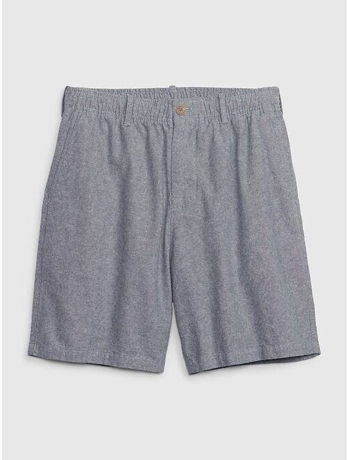 Gap 7" Linen-Cotton Shorts