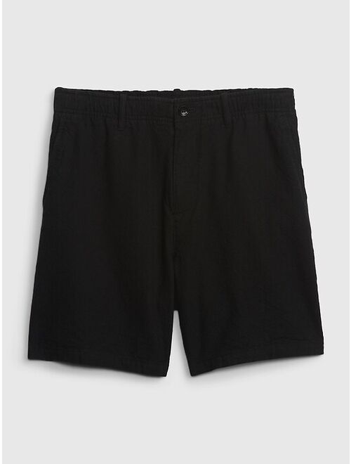 Gap 7" Linen-Cotton Shorts