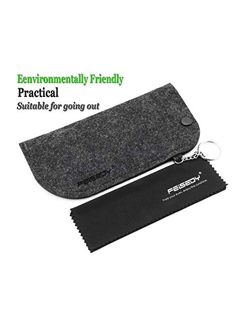 FEISEDY Vintage Small Round Sunglasses Retro Slender Metal Frame Candy Colors B2422