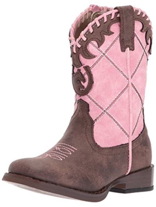 ROPER Kids Lacy Square Toe Boots