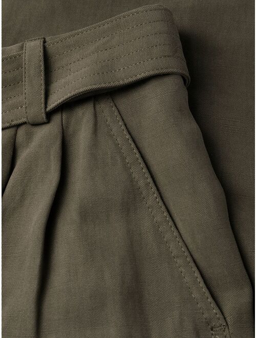 Woolrich tie-waist straight-leg trousers