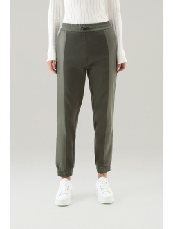 hybrid tapered track pants