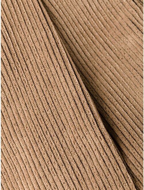 Woolrich pleat-detail corduroy trousers
